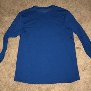 Blue lululemon long sleeve